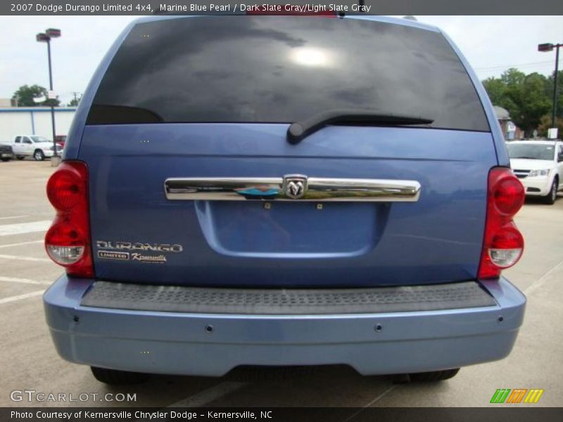 Marine Blue Pearl / Dark Slate Gray/Light Slate Gray 2007 Dodge Durango Limited 4x4