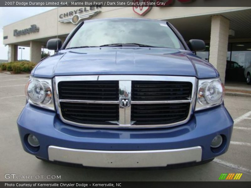 Marine Blue Pearl / Dark Slate Gray/Light Slate Gray 2007 Dodge Durango Limited 4x4