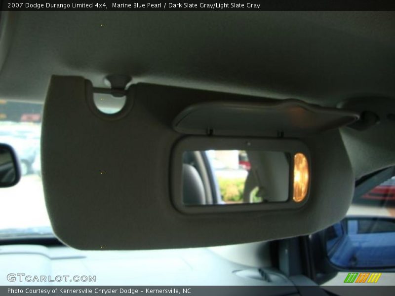 Marine Blue Pearl / Dark Slate Gray/Light Slate Gray 2007 Dodge Durango Limited 4x4