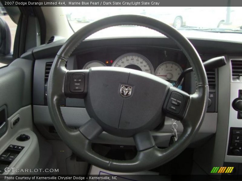 Marine Blue Pearl / Dark Slate Gray/Light Slate Gray 2007 Dodge Durango Limited 4x4