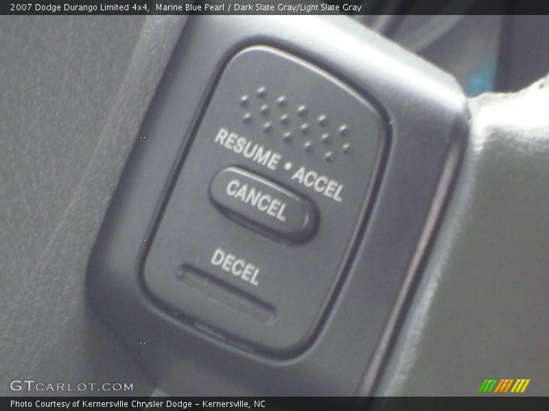 Marine Blue Pearl / Dark Slate Gray/Light Slate Gray 2007 Dodge Durango Limited 4x4