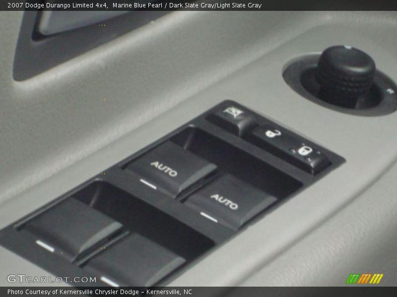 Marine Blue Pearl / Dark Slate Gray/Light Slate Gray 2007 Dodge Durango Limited 4x4