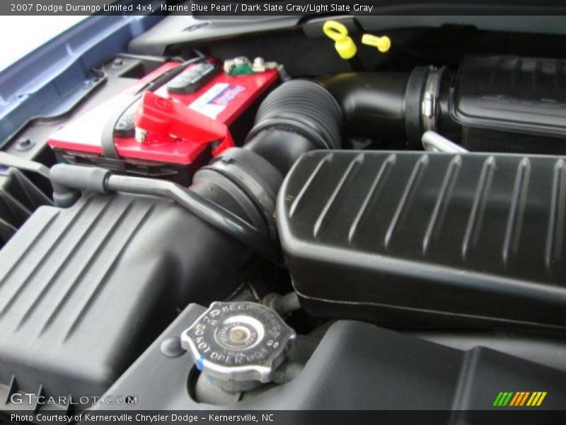 Marine Blue Pearl / Dark Slate Gray/Light Slate Gray 2007 Dodge Durango Limited 4x4