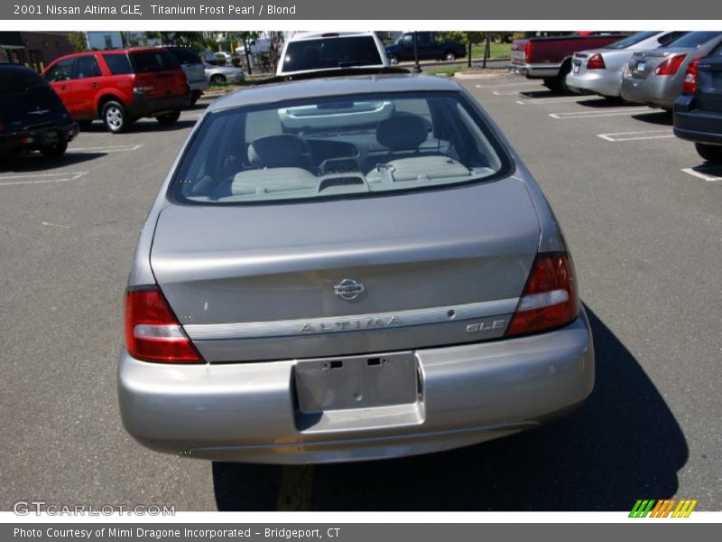 Titanium Frost Pearl / Blond 2001 Nissan Altima GLE