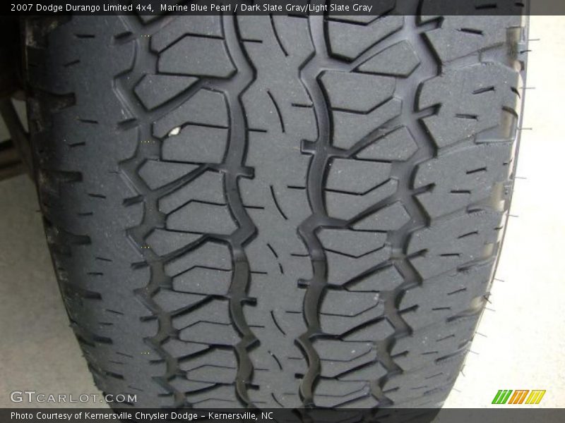 Marine Blue Pearl / Dark Slate Gray/Light Slate Gray 2007 Dodge Durango Limited 4x4