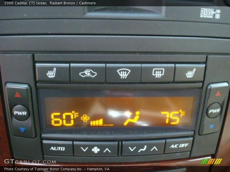 Radiant Bronze / Cashmere 2006 Cadillac CTS Sedan