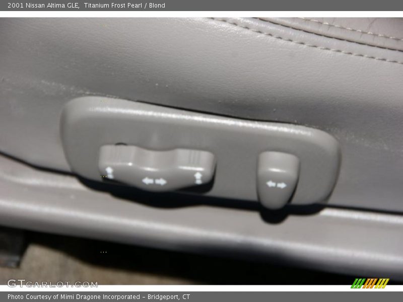Titanium Frost Pearl / Blond 2001 Nissan Altima GLE