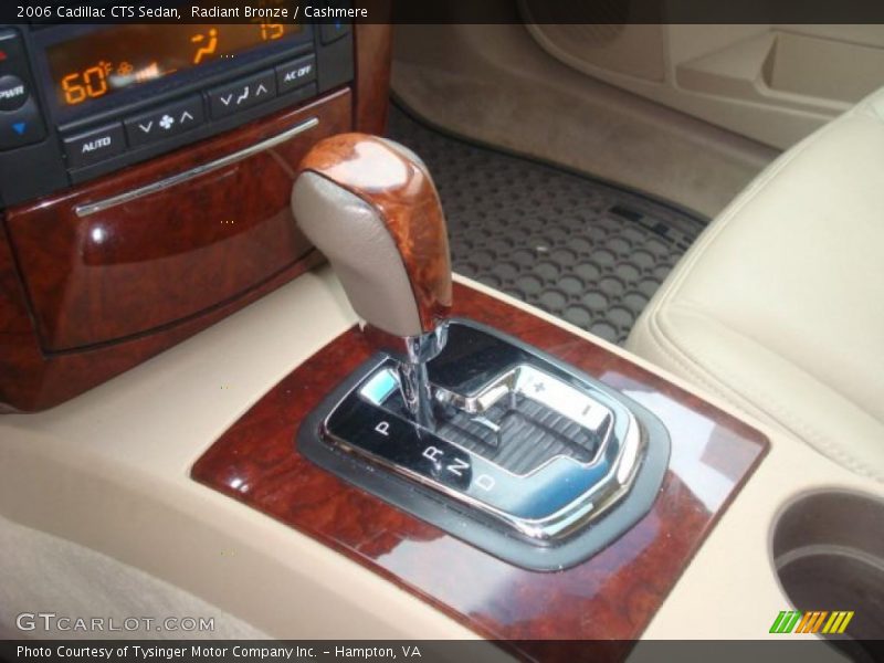 Radiant Bronze / Cashmere 2006 Cadillac CTS Sedan