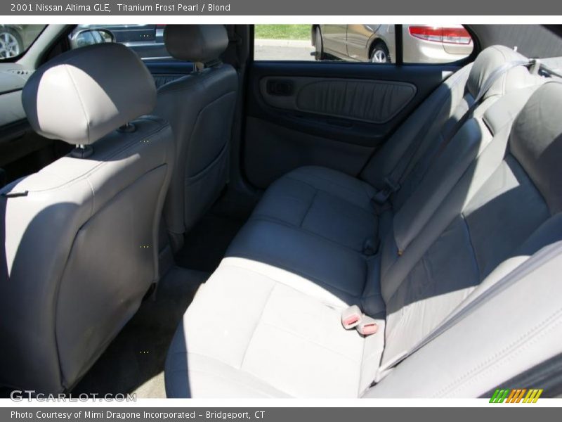 Titanium Frost Pearl / Blond 2001 Nissan Altima GLE