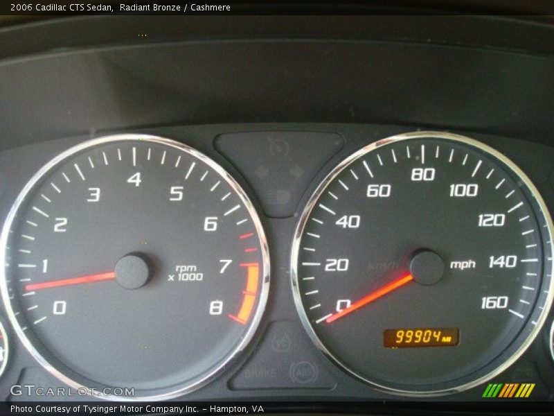 Radiant Bronze / Cashmere 2006 Cadillac CTS Sedan