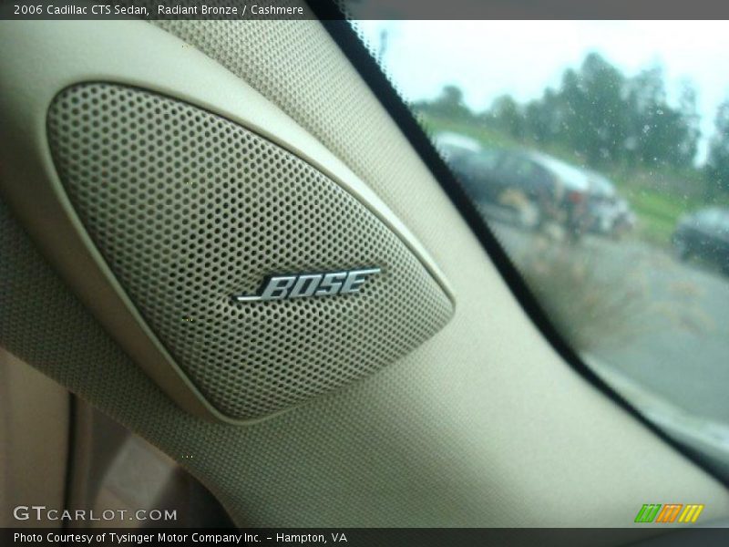 Radiant Bronze / Cashmere 2006 Cadillac CTS Sedan