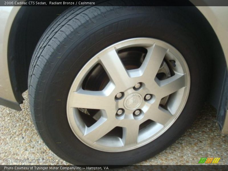 Radiant Bronze / Cashmere 2006 Cadillac CTS Sedan