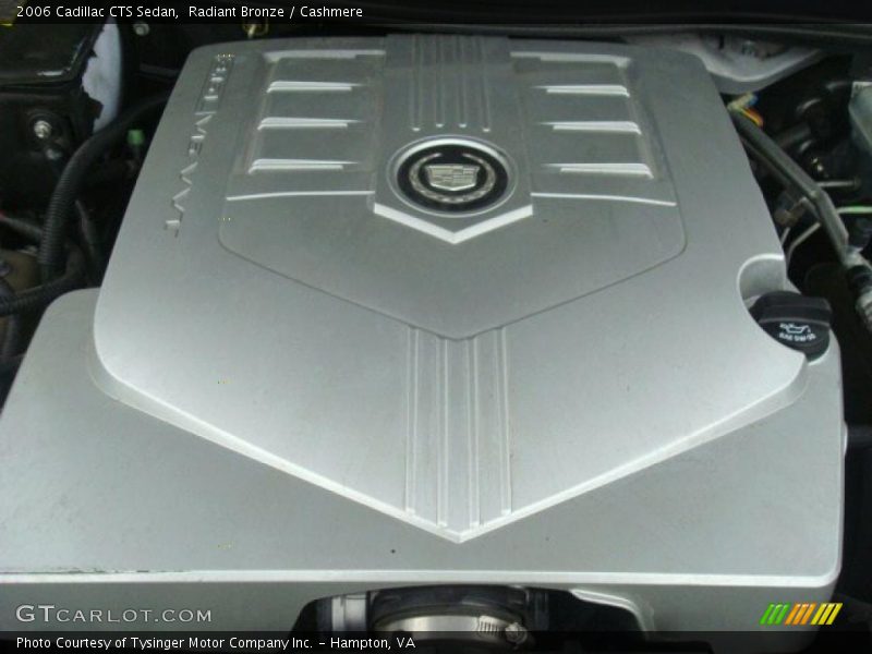 Radiant Bronze / Cashmere 2006 Cadillac CTS Sedan