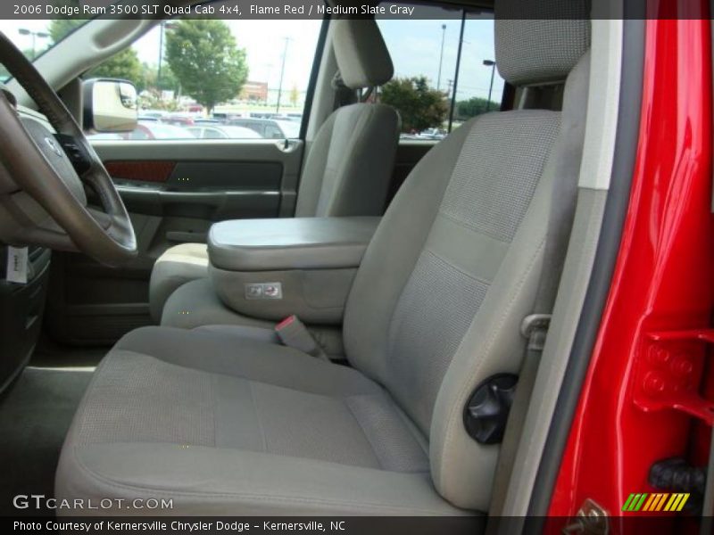 Flame Red / Medium Slate Gray 2006 Dodge Ram 3500 SLT Quad Cab 4x4