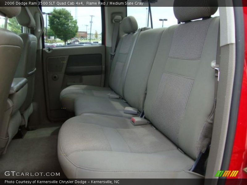 Flame Red / Medium Slate Gray 2006 Dodge Ram 3500 SLT Quad Cab 4x4