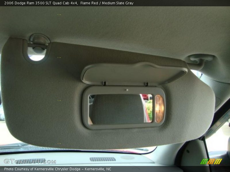 Flame Red / Medium Slate Gray 2006 Dodge Ram 3500 SLT Quad Cab 4x4