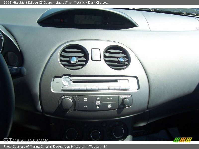 Liquid Silver Metallic / Dark Charcoal 2008 Mitsubishi Eclipse GS Coupe