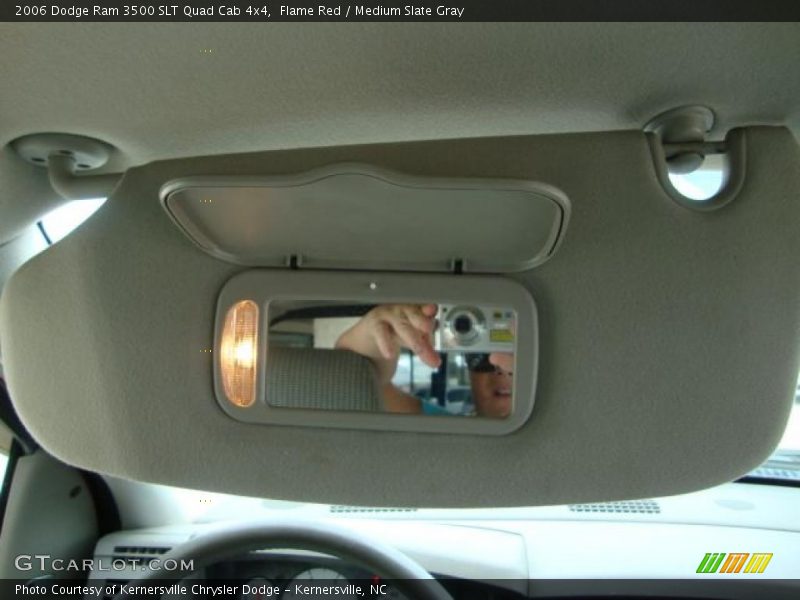 Flame Red / Medium Slate Gray 2006 Dodge Ram 3500 SLT Quad Cab 4x4