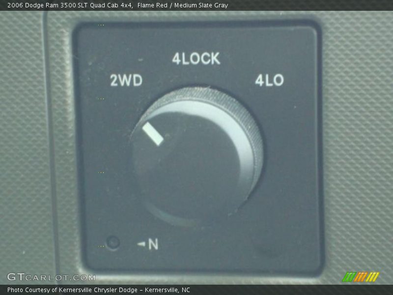 Flame Red / Medium Slate Gray 2006 Dodge Ram 3500 SLT Quad Cab 4x4