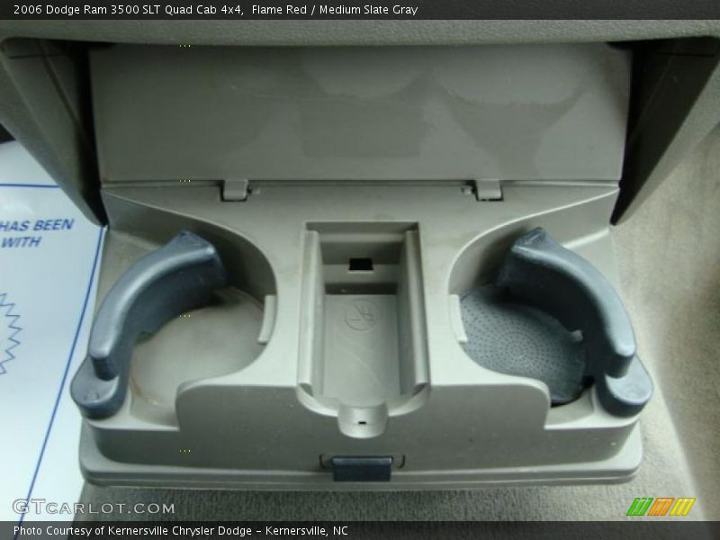 Flame Red / Medium Slate Gray 2006 Dodge Ram 3500 SLT Quad Cab 4x4