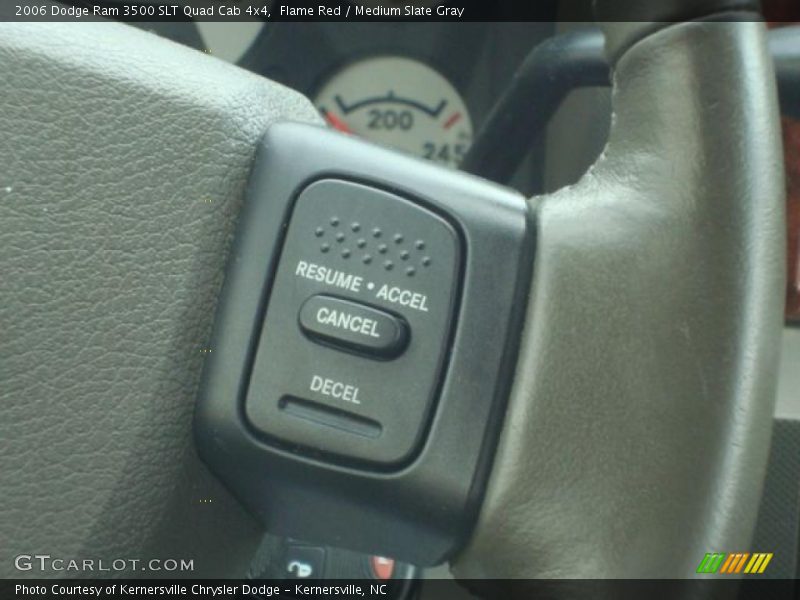 Flame Red / Medium Slate Gray 2006 Dodge Ram 3500 SLT Quad Cab 4x4