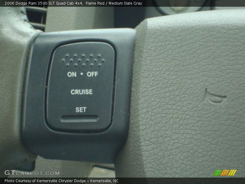 Flame Red / Medium Slate Gray 2006 Dodge Ram 3500 SLT Quad Cab 4x4
