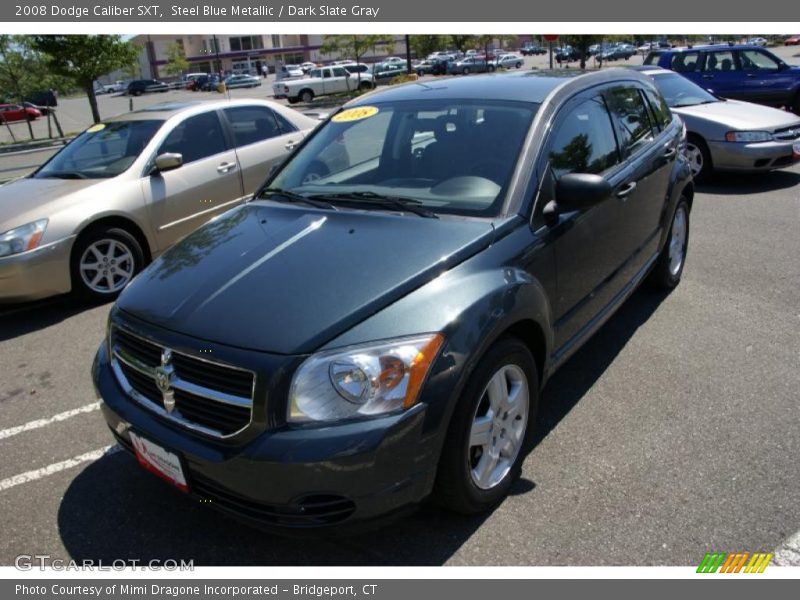 Steel Blue Metallic / Dark Slate Gray 2008 Dodge Caliber SXT