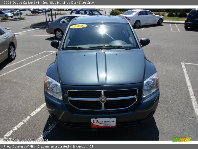 Steel Blue Metallic / Dark Slate Gray 2008 Dodge Caliber SXT