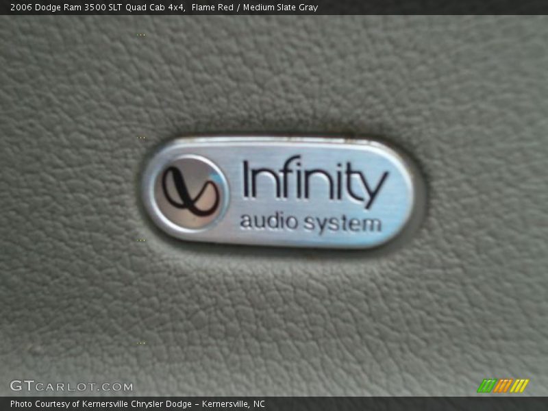 Flame Red / Medium Slate Gray 2006 Dodge Ram 3500 SLT Quad Cab 4x4