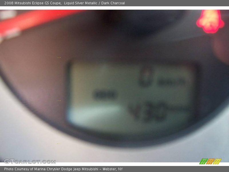 Liquid Silver Metallic / Dark Charcoal 2008 Mitsubishi Eclipse GS Coupe