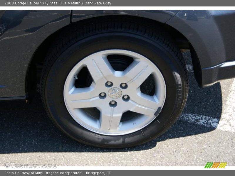 Steel Blue Metallic / Dark Slate Gray 2008 Dodge Caliber SXT