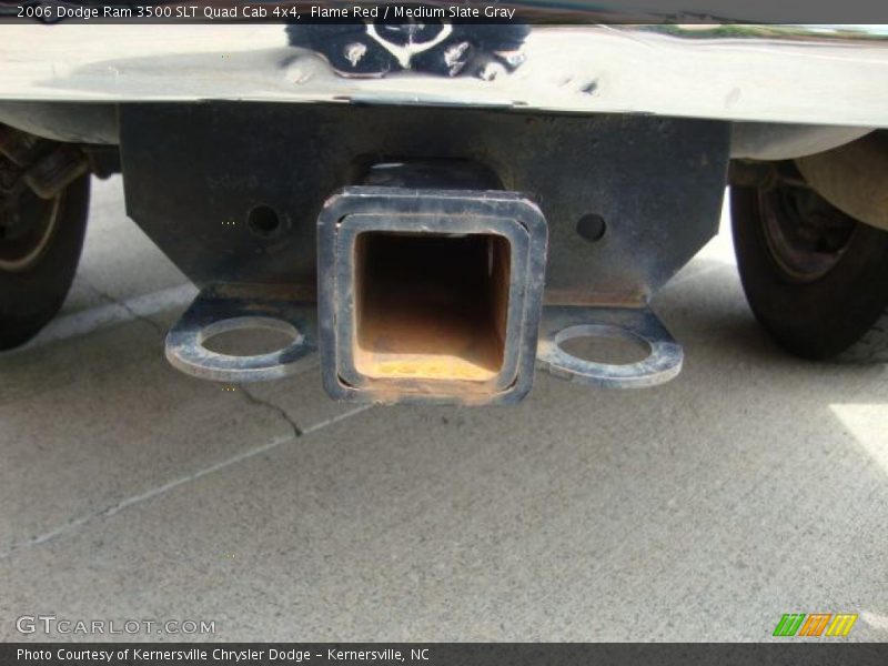 Flame Red / Medium Slate Gray 2006 Dodge Ram 3500 SLT Quad Cab 4x4