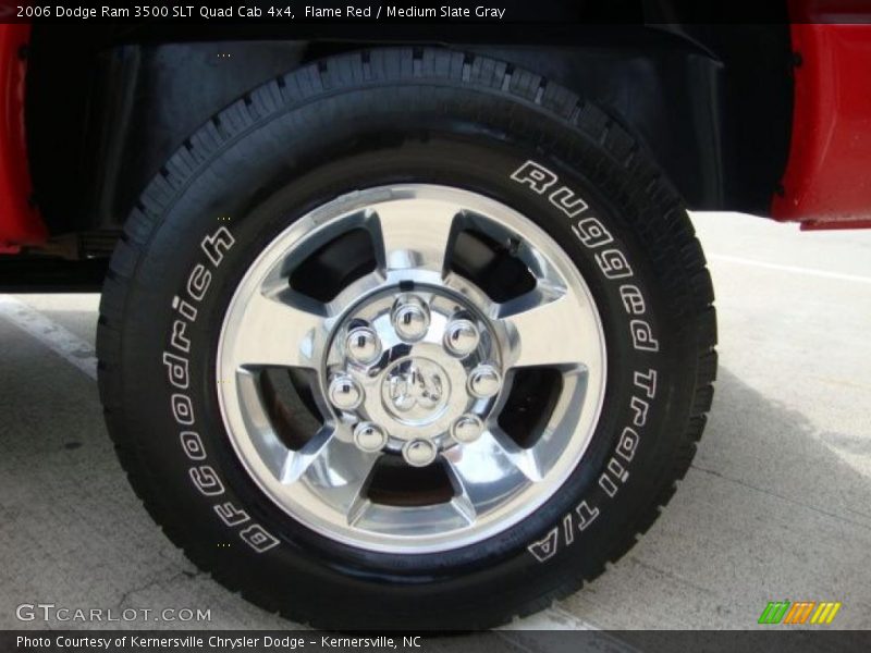 Flame Red / Medium Slate Gray 2006 Dodge Ram 3500 SLT Quad Cab 4x4