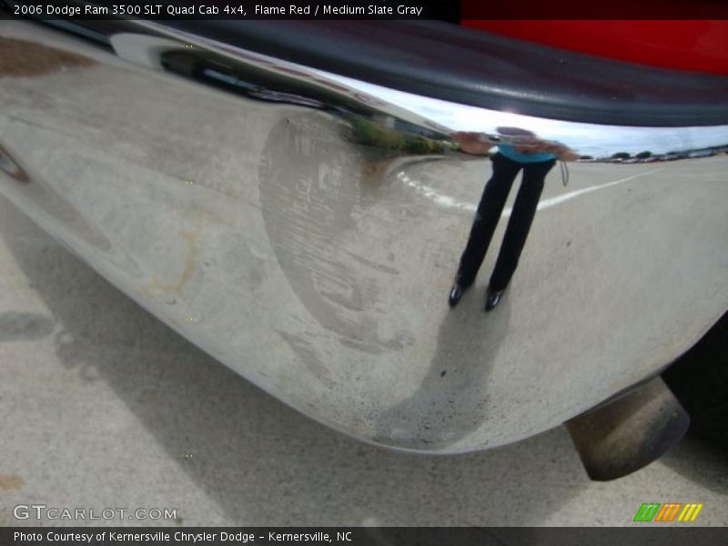 Flame Red / Medium Slate Gray 2006 Dodge Ram 3500 SLT Quad Cab 4x4