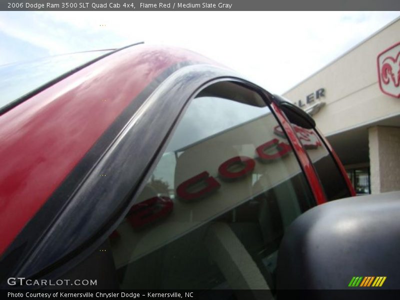 Flame Red / Medium Slate Gray 2006 Dodge Ram 3500 SLT Quad Cab 4x4