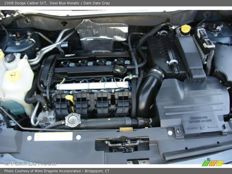 Steel Blue Metallic / Dark Slate Gray 2008 Dodge Caliber SXT