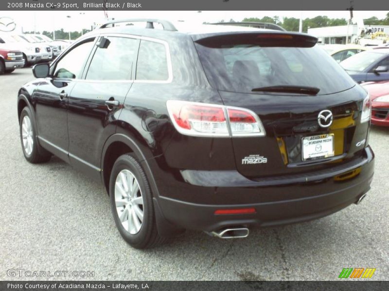 Brilliant Black / Black 2008 Mazda CX-9 Sport