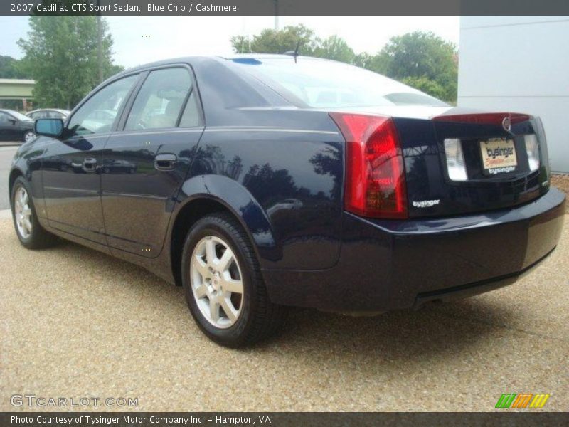 Blue Chip / Cashmere 2007 Cadillac CTS Sport Sedan