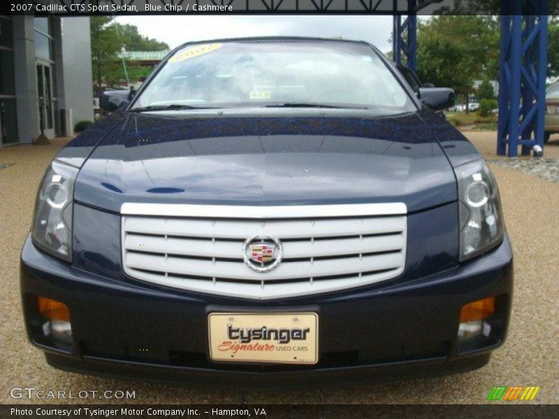 Blue Chip / Cashmere 2007 Cadillac CTS Sport Sedan