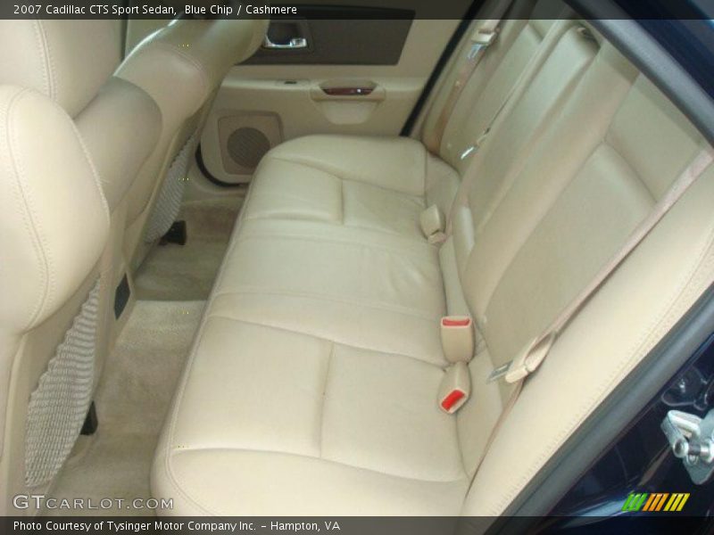Blue Chip / Cashmere 2007 Cadillac CTS Sport Sedan