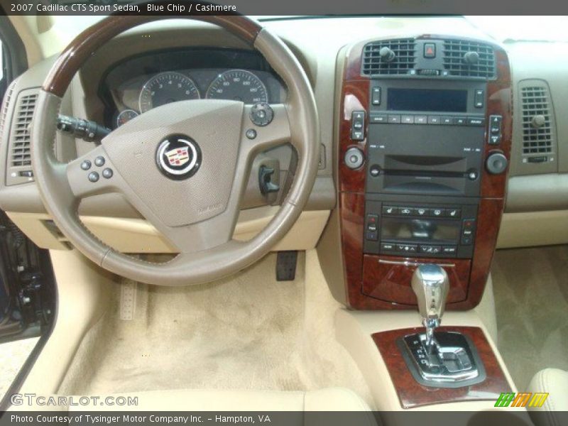 Blue Chip / Cashmere 2007 Cadillac CTS Sport Sedan