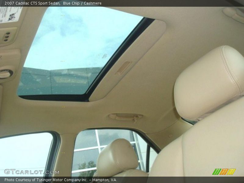 Blue Chip / Cashmere 2007 Cadillac CTS Sport Sedan