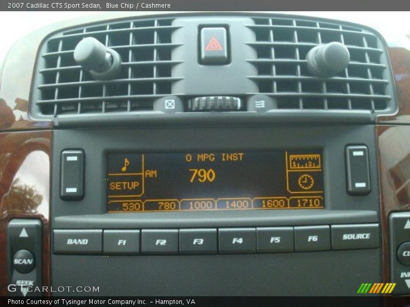 Blue Chip / Cashmere 2007 Cadillac CTS Sport Sedan