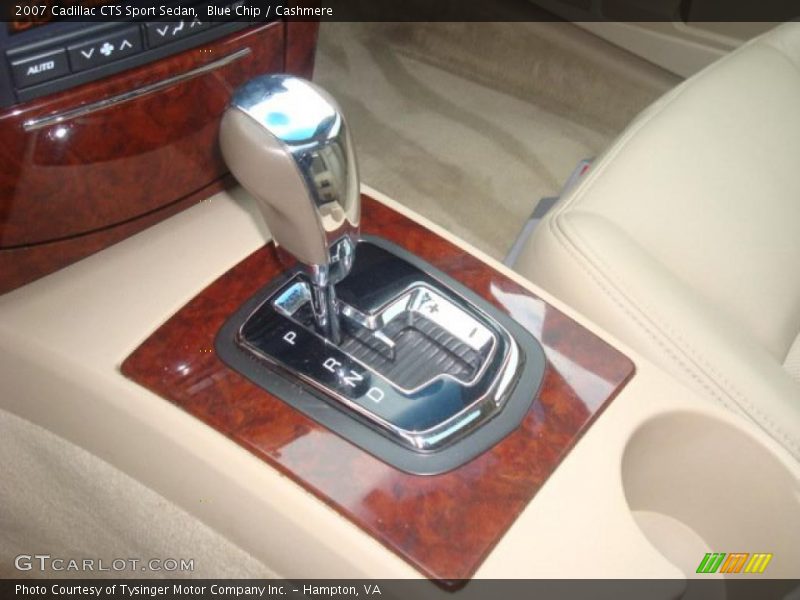 Blue Chip / Cashmere 2007 Cadillac CTS Sport Sedan