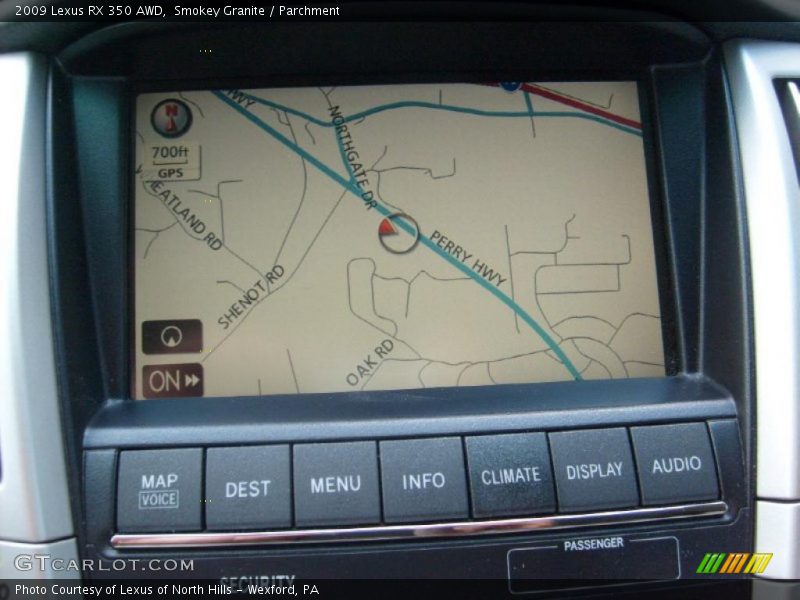 Smokey Granite / Parchment 2009 Lexus RX 350 AWD