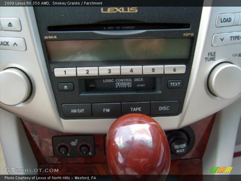Smokey Granite / Parchment 2009 Lexus RX 350 AWD