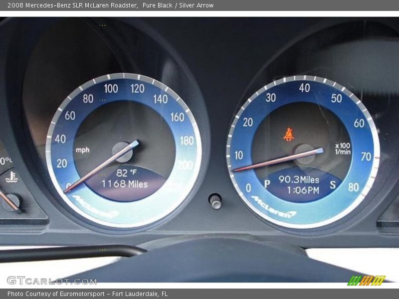  2008 SLR McLaren Roadster McLaren Roadster Gauges