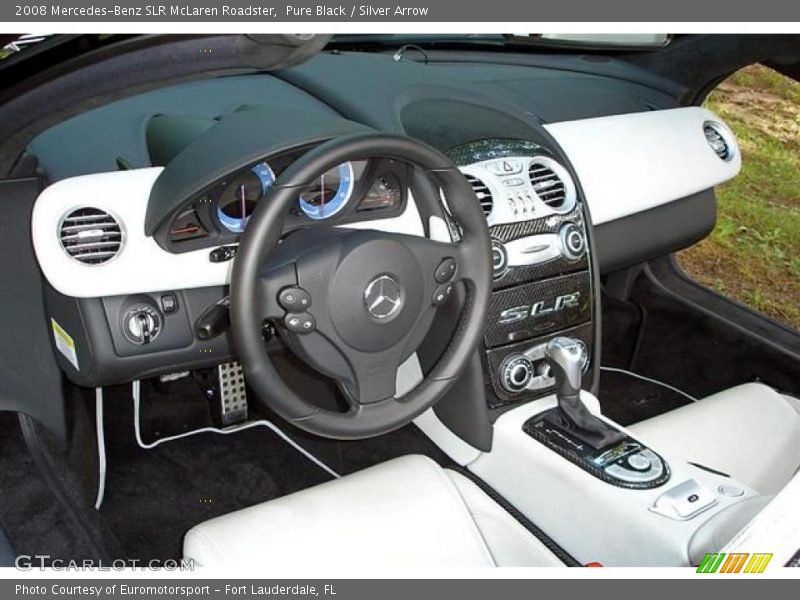 Silver Arrow Interior - 2008 SLR McLaren Roadster 