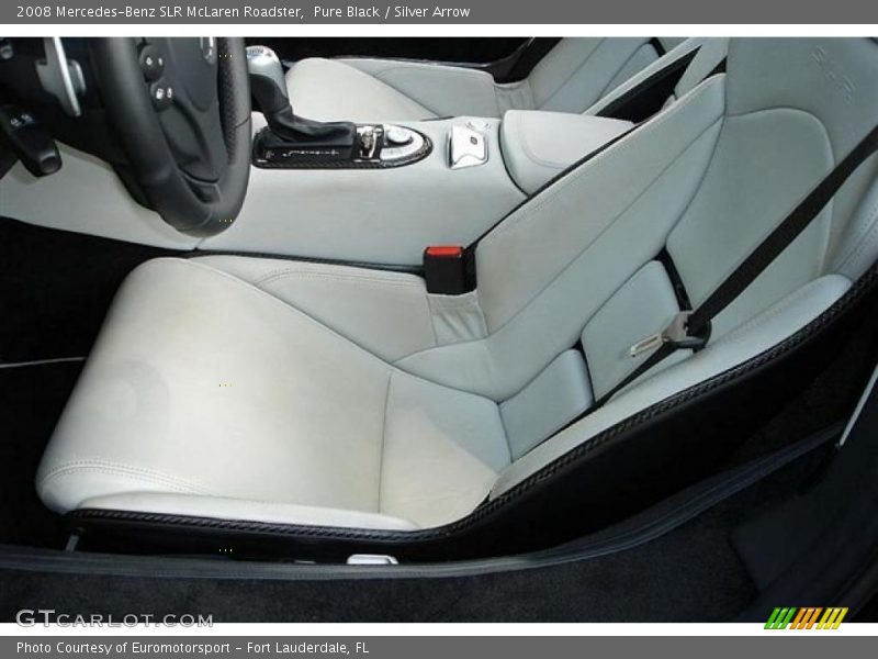  2008 SLR McLaren Roadster Silver Arrow Interior