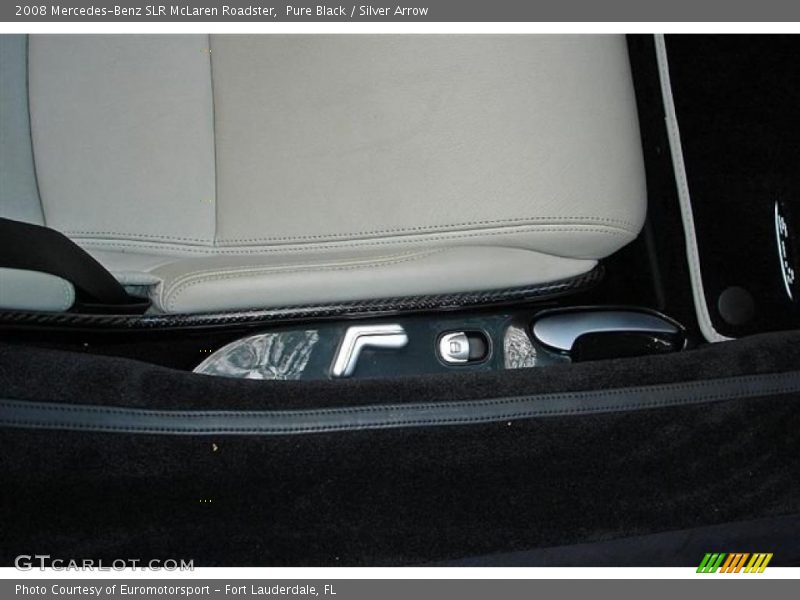 Controls of 2008 SLR McLaren Roadster